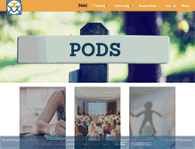 Tablet Screenshot of pods-online.org.uk